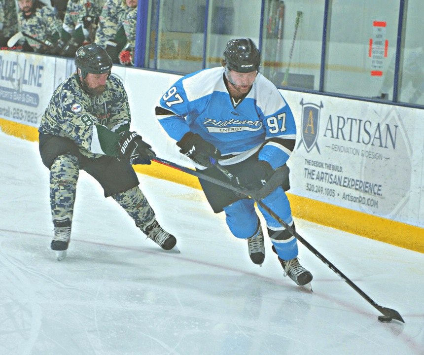 Nate Arentz Blattner Minnesota Warriors Hockey Showcase