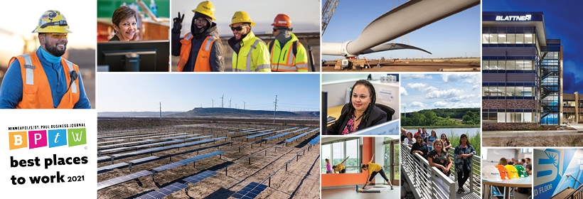Blattner Named One of Minnesota's Best Places to Work by Minneapolis/St. Paul Business Journal.