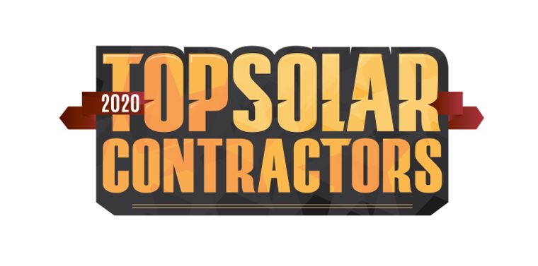 Number One Solar Contractor in 2020